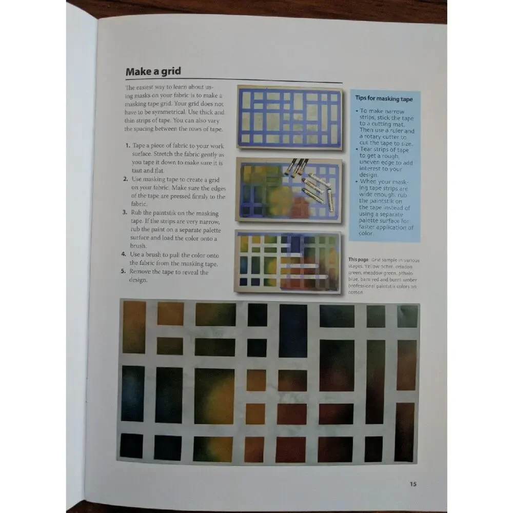 Paintstiks on Fabric Techniques Book